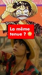 Les mêmes tenues dans le live action One Piece et dans le manga ?