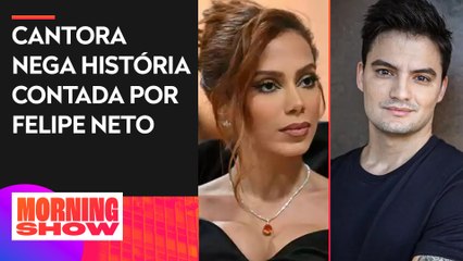 Anitta desmente fofoca de Felipe Neto sobre Lewis Hamilton
