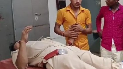 जहानाबाद में कोर्ट जाने के दौरान एक पुलिस के साथ हो गया ये हादसा, देखिये खबर