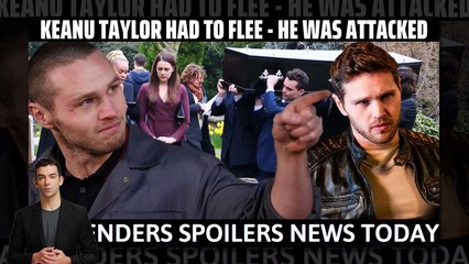 EastEnders _ Keanu Taylor had to flee _ he was attacked #eastendersspoilers