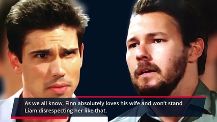 Finn Pushes Liam Off a Cliff- Scott’s Departure Written The Bold and The Beautif