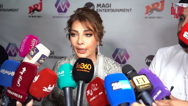 أصالة_ بموت على القفطان المغربي وسأعيد تجربة _الديو_ مع أسماء لمنور