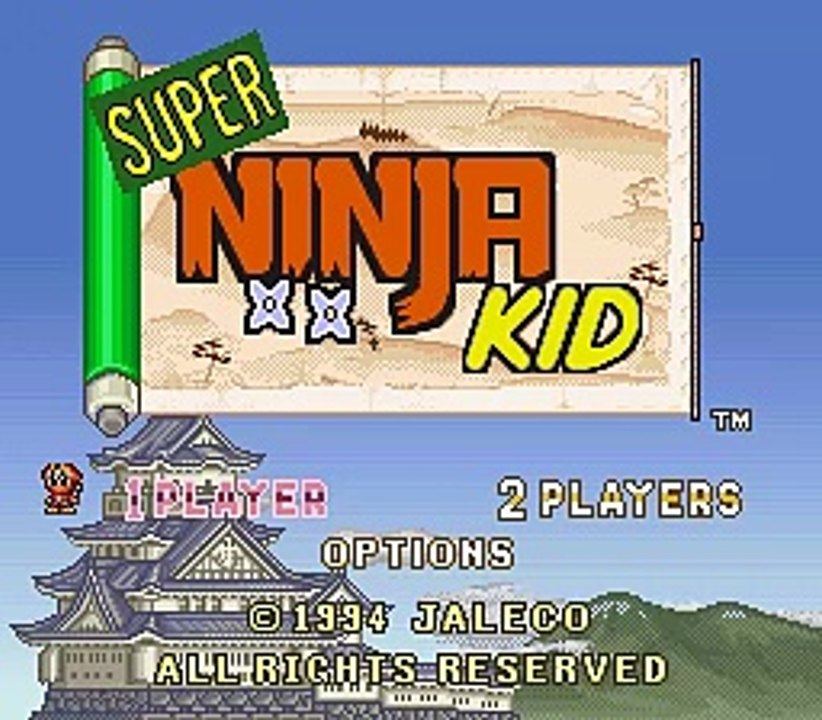 Super Ninja-kun online multiplayer - snes