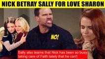 CBS Young And The Restless Spoilers Sharon wants Nick to betray Sally - at her a(1)