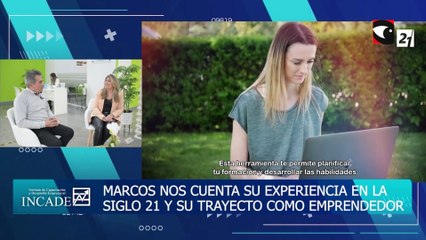 Aprender y emprender alumno de la Universidad Siglo 21 contó cómo combina el estudio con su emprendimiento familiar