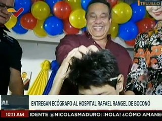 Entregan equipos tecnológicos y 180 kits de atención médica al Hospital Rafael Rangel en Trujillo