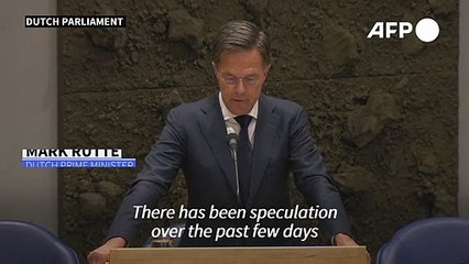 Dutch PM Rutte says he will quit politics after election