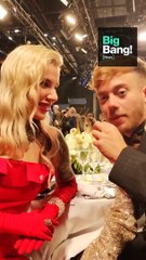 Nacho y la Tora de Gran Hermano mano a mano con BBN en los Martin Fierro