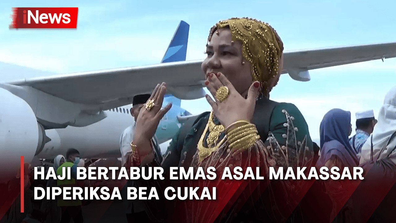 Pamer Emas, Jemaah Haji Asal Makassar Diperiksa Bea Cukai