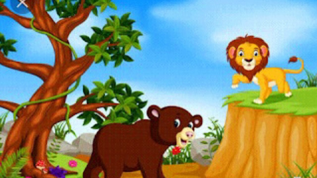 The Lion and The Bear ll kids Interesting Story