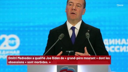 Dmitri Medvedev qualifie Joe Biden de ‘grand-père sénile’ !