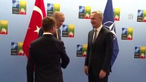 Erdoğan, NATO Genel Sekreteri Stoltenberg ve İsveç Başbakanı Kristersson'la bir araya geldi