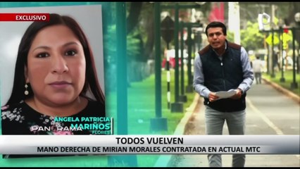 ¡Exclusivo! Todos vuelven: mano derecha de Mirian Morales contratada en actual MTC