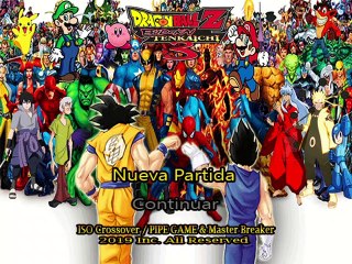 Dragon Ball Z: Budokai Tenkaichi 3 ISO Crossover online multiplayer - ps2
