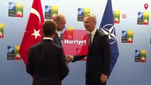 Cumhurbaşkanı Erdoğan, Stoltenberg ve Kristersson bir araya geldi