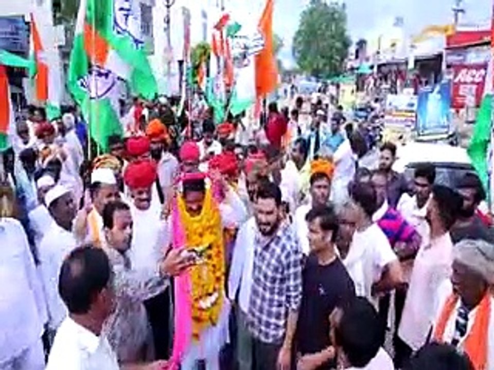 video: हाथ से हाथ जोड़ो अभियान के तहत निकाली पद...