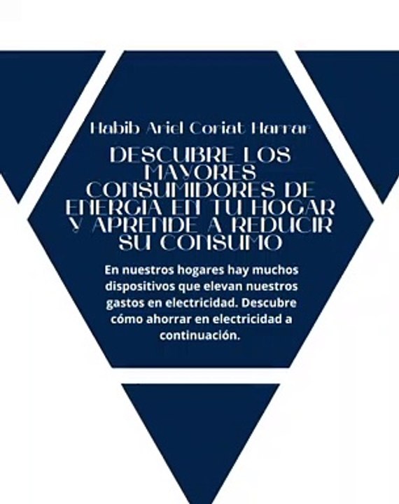 |HABIB ARIEL CORIAT HARRAR | MAYORES CONSUMIDORES DE ENERGÍA EN EL HOGAR (PARTE 1) (@HABIBARIELC)