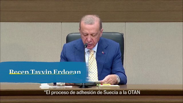 Erdogan: La decisión final sobre el proceso de adhesión de Suecia a la OTAN está en manos de Turquía