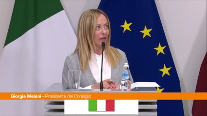 Meloni "Da Italia e Lettonia sostegno a 360 gradi all'Ucraina"