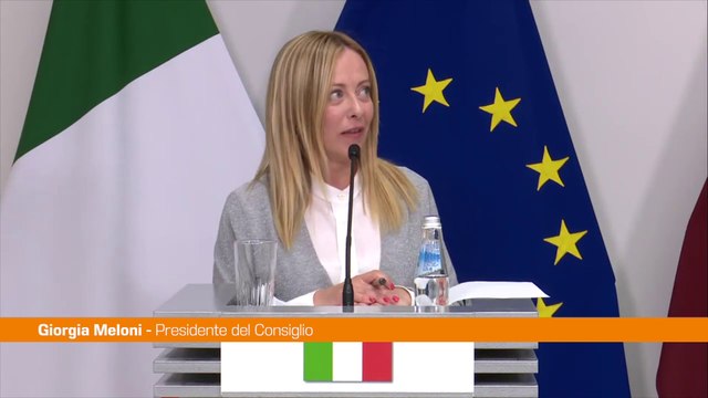 Meloni Da Italia e Lettonia sostegno a 360 gradi all'Ucraina