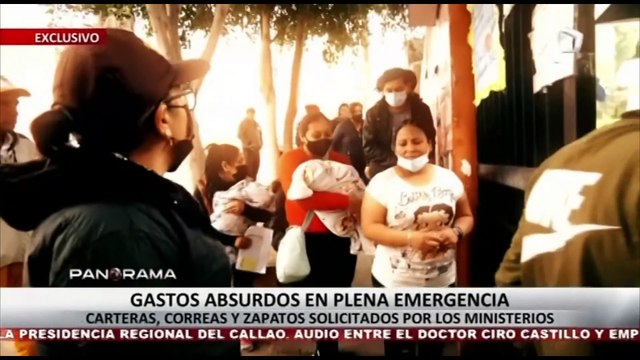 ¡Exclusivo! Gastos absurdos en plena emergencia: carteras, correas y zapatos solicitados por ministerios