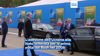 Nato: l'adesione dell'Ucraina in cima all'agenda, ma senza un calendario preciso