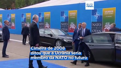 Caminho da Ucrânia para a NATO passa por Vílnius