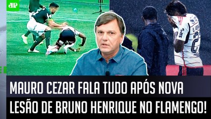 "Cara, EU ACHO ATÉ que o Bruno Henrique..." NOVA LESÃO no Flamengo PREOCUPA? Mauro Cezar ANALISA!