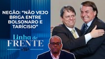 Tarcísio e Bolsonaro aparam arestas após divergirem sobre reforma tributária | LINHA DE FRENTE