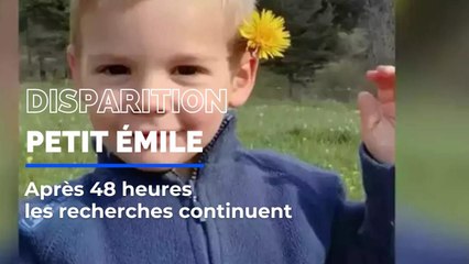 48 heures après sa disparition, le petit Émile toujours introuvable