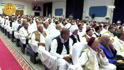 كلمة رئيس الوزراء خلال لقائه بشيوخ ومعاقل واحة سيوة