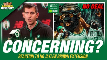 Why Haven't Jaylen Brown and Celtics AGREED To Extension Yet?