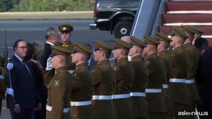 Il presidente Biden ? arrivato a Vilnius per il vertice Nato