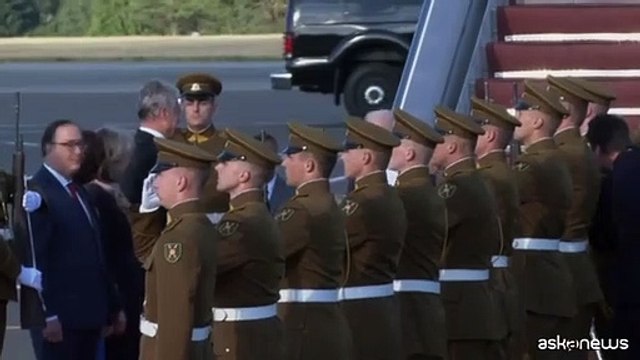 Il presidente Biden ? arrivato a Vilnius per il vertice Nato
