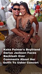 Keke Palmer's Boyfriend Darius Jackson Faces Backlash Over Comments About Her Outfit