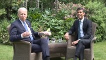 Biden y Sunak abordan en Londres la evolución de la contraofensiva en Ucrania