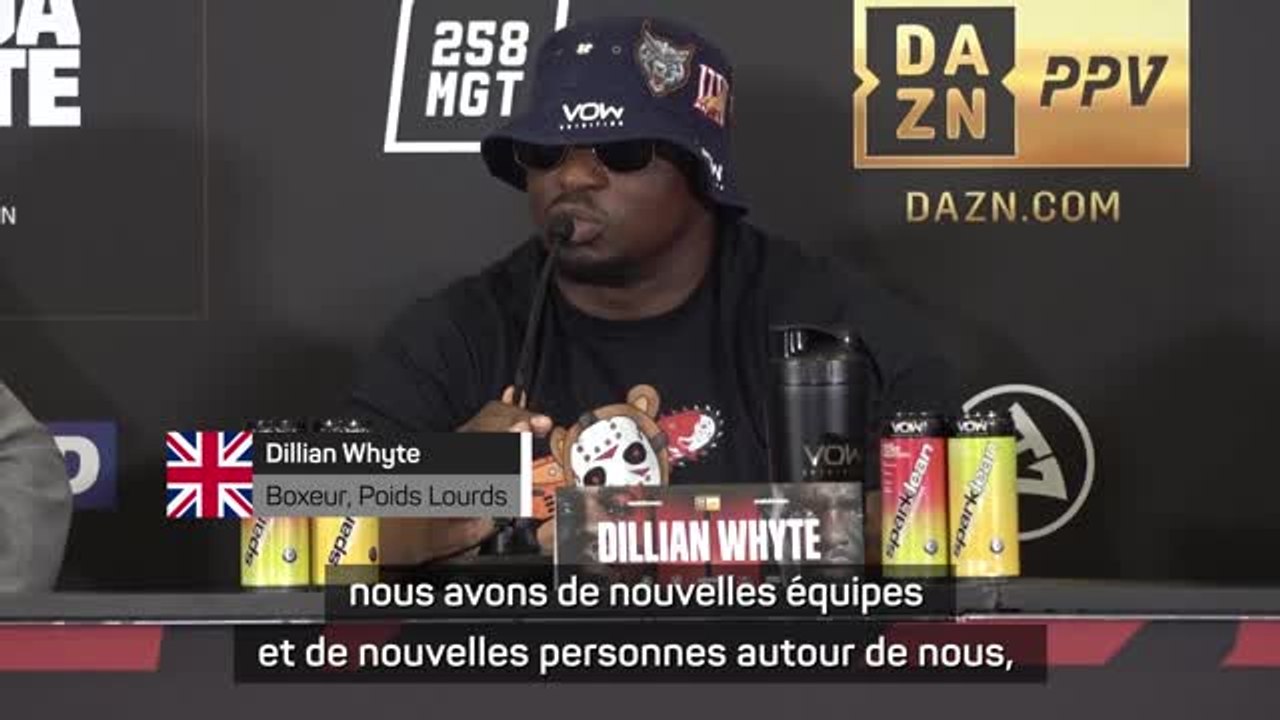 Poids Lourds - Whyte : "Je me prépare à affronter la meilleure version de Joshua"