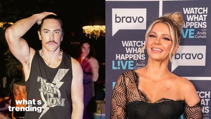 Tom Sandoval Looks Tense Filming New VPR Season + Ariana Madix's New Venture