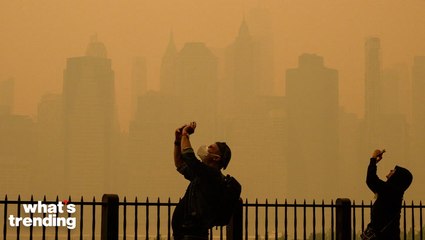 New York Covered in Canadian Wildfire Smoke