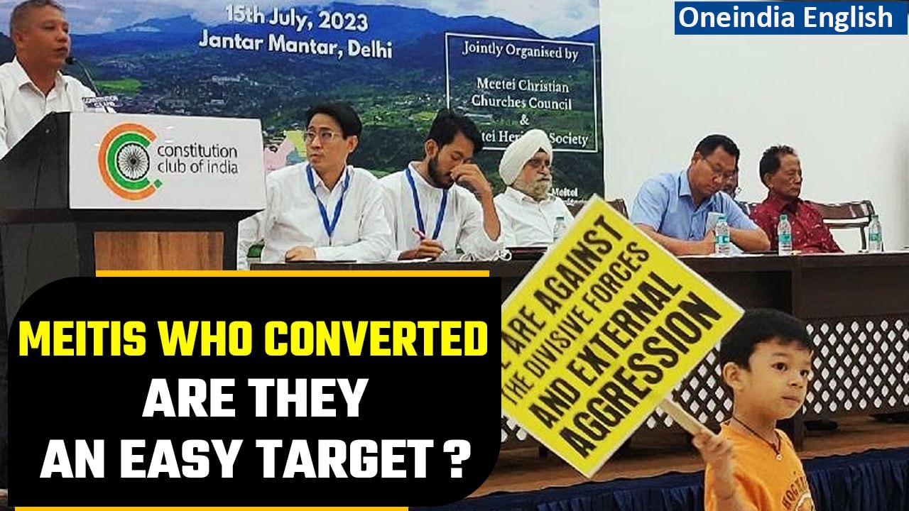 Manipur Violence: Are Meitis who converted to Christianity paying too hefty a price? | Oneindia News