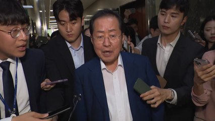 홍준표, '폭우 중 골프' 논란에 "부적절하지 않다" / YTN