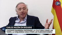 Carlos Mazón: «Vicente Barrera entiende la cultura como un todo, la izquierda sólo por las subvenciones»