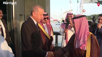 Cumhurbaşkanı Erdoğan Suudi Arabistan’da