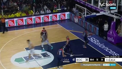 LNB 2022/23 - Quimsa (SdE) 77 (4) vs. Boca Juniors 51 (1) - Segundo Tiempo - 16/06/2023