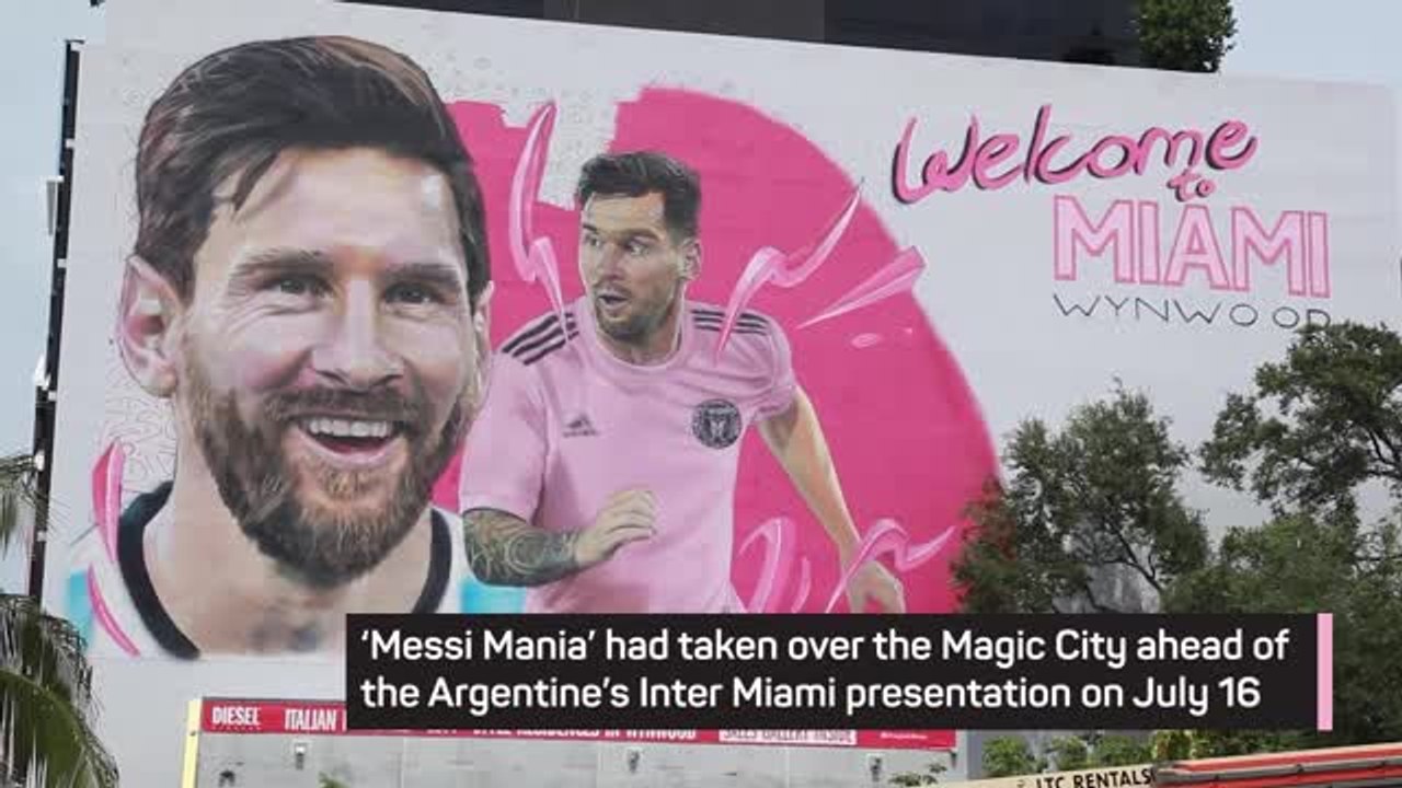 Lionel Messi en acción