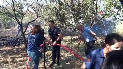 Malatya'da yangın sonrası meydana gelen patlama paniğe neden oldu