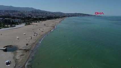 Samsun'da Rüzgarlı Hava ve Rip Akıntısı Nedeniyle Denize Giriş Yasaklandı