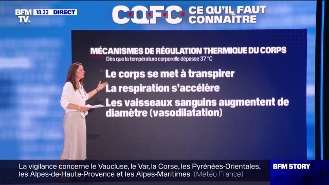 Quels sont les effets de la canicule sur le corps?