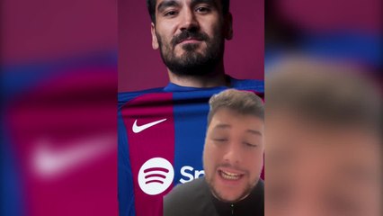 "Panza, mileurista..." : la broma del Barça en el anuncio de Gündogan