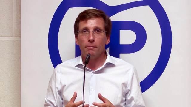 El alcalde de Valladolid, José Luis Martínez Almeida, sobre Carnero y el soterramiento